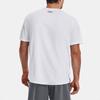 Under Armour CoolSwitch Letter Print Loose Fit Crew Neck T-Shirt Men Tops White 1370362-101