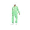 Nike Letter Logo Round Neck Casual Long Sleeve Drop Shoulder T-Shirt Women T-Shirt Spring-Green FN1898-363