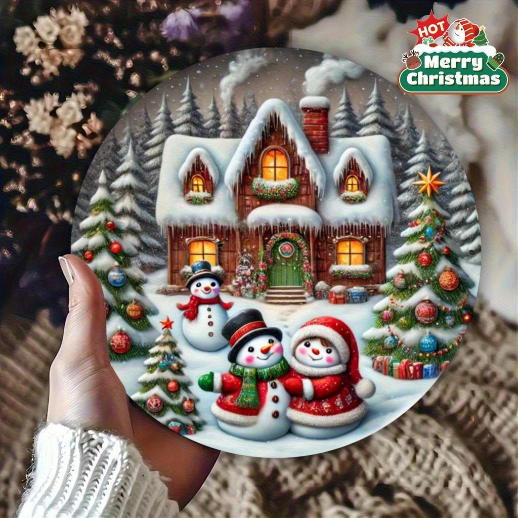 2D Flat Metal Wall Sign Decor