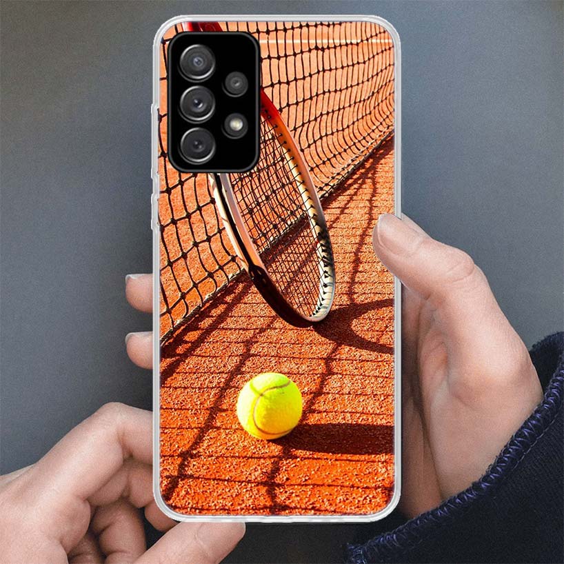 Tennis Sport Phone Case For Samsung Galaxy A16 A56 A15 A55 A14 A54 A13 A53 A36 A35 A34 A33 A26 A25 A24 A23 A05S A04S A03S A15 A5