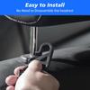 Adjustable Car Seat Headrest Hook, Universal Storage Headrest Hanger, Holder Hooks, Organizer For Vehicle, Strong And Durable Backseat Hanger