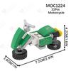 Creative Series Motorcycle Model MOC Building Blocks Game Anime Movie Series Action Figure Vehicle Assembly Bricks Toys For Kids
