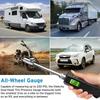 230 PSI Digital Tire Pressure Gauge Dual Head Stainless Steel for Off-road Vehicle LCD Flashlight CSL2018 gauge