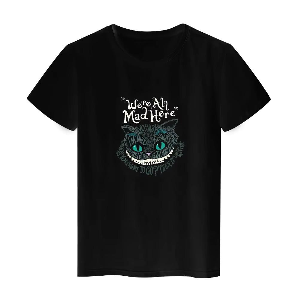 Fun Cat Cute Alice In Wonderland Tshirt Unisex Unisex Unisex 7