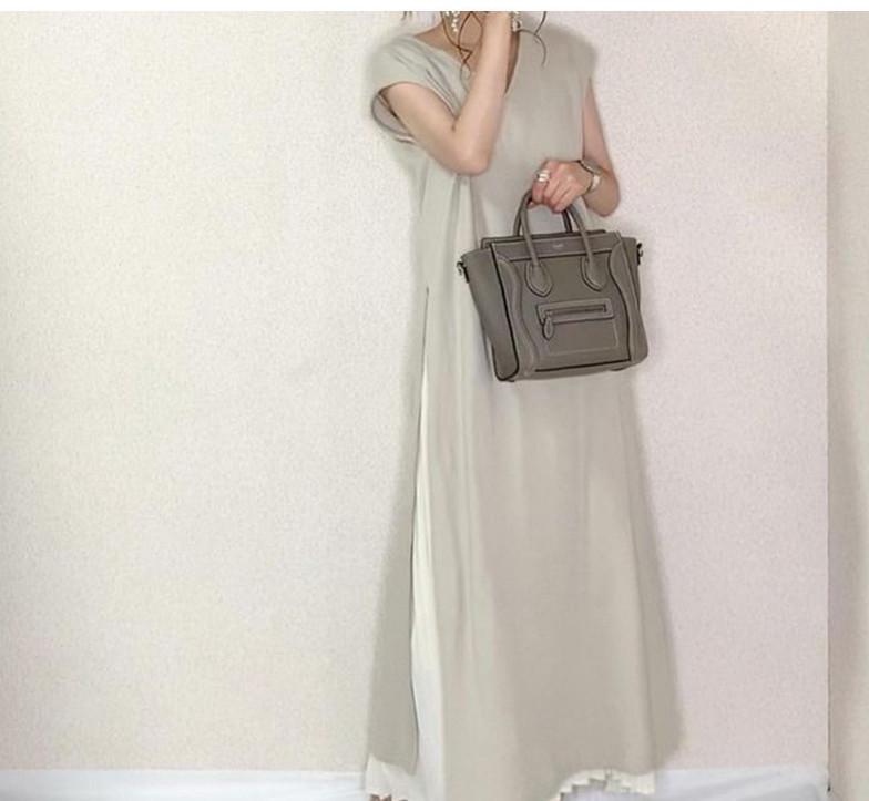 Japanese Summer Loose-Fit Short Sleeve Splicing Dress - 3 Colors, Plus Size