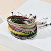 ZMZY Boho Weave Ethnic Girl Bracelets for Bohemia Women Bracelet Fashion Girl Colombian Wayuu Female Summer Beach Jewelry