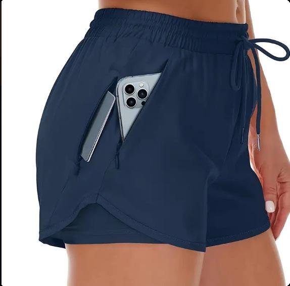 Women's 5" Quick-Dry Lightweight Running Shorts with Zipper