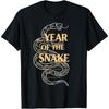 Year of the Snake 2025 Pattern T Shirt Unisex Happy New Year 3D Printed Tees Summer Casual Short Sleeve ONeck Tops Unisex TShirts