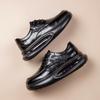 Neue Rindsleder Business Casual Lederschuhe Herren Frühling atmungsaktiv weichsohlige Lederschuhe Luftpolstersohle Stoßdämpfung Trend Lederschuh