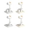 Baby Shower Rack Stand Height Width Adjustable Anti-Slip Bath Tub Holder Duck Design Foldable Portable Toddler Shower Support