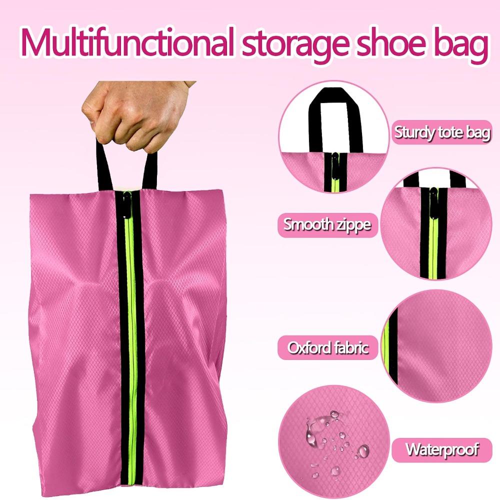 Dust-Proof Shoe Storage Bag Waterproof Soccer Cleat Bag Portable Travel Shoe Bag  for Business Trip