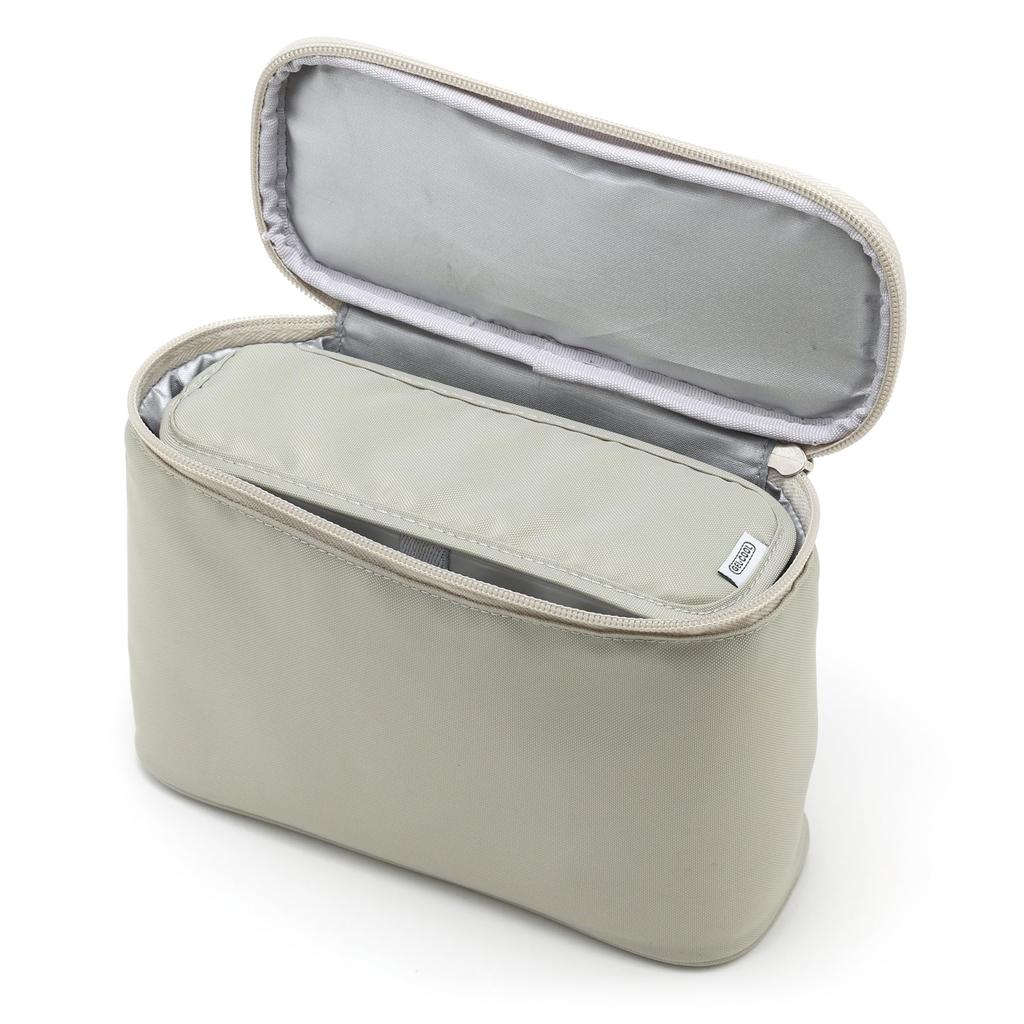 GEL-COOL Fit Slim Insulated Single-Tier Lunch Box Case, W19 X D7 X H13cm (Slim Fit), Gray, Product Code: 0102-0347