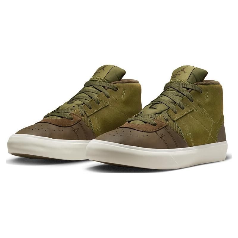 Air Jordan Series Mid Pilgrim Unisex Sneakers Green White Sail DA8026-331
