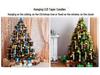 Floating LED Christmas Candle Lights for Tree and Magic Wand Decorations