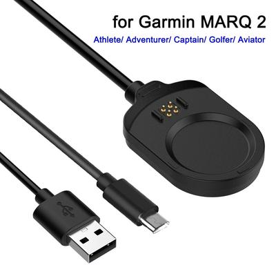 Ladegerät für Garmin MARQ 2, USB-C und A, Ladekabel für MARQ2 Gen2 Adventurer/Driver/Aviator/Captain/Athlete/Golfer Smartwatch