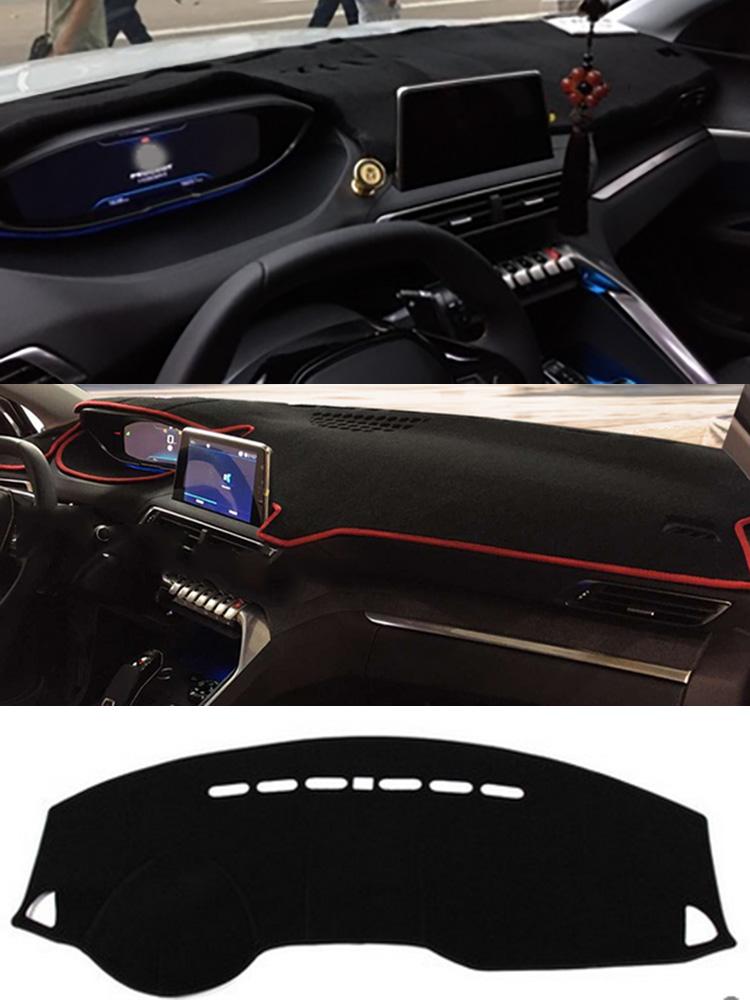 For Peugeot 4008 Dashmat Dashboard Cover Instrument Panel Insulation Sunscreen Protective Pad Ornaments