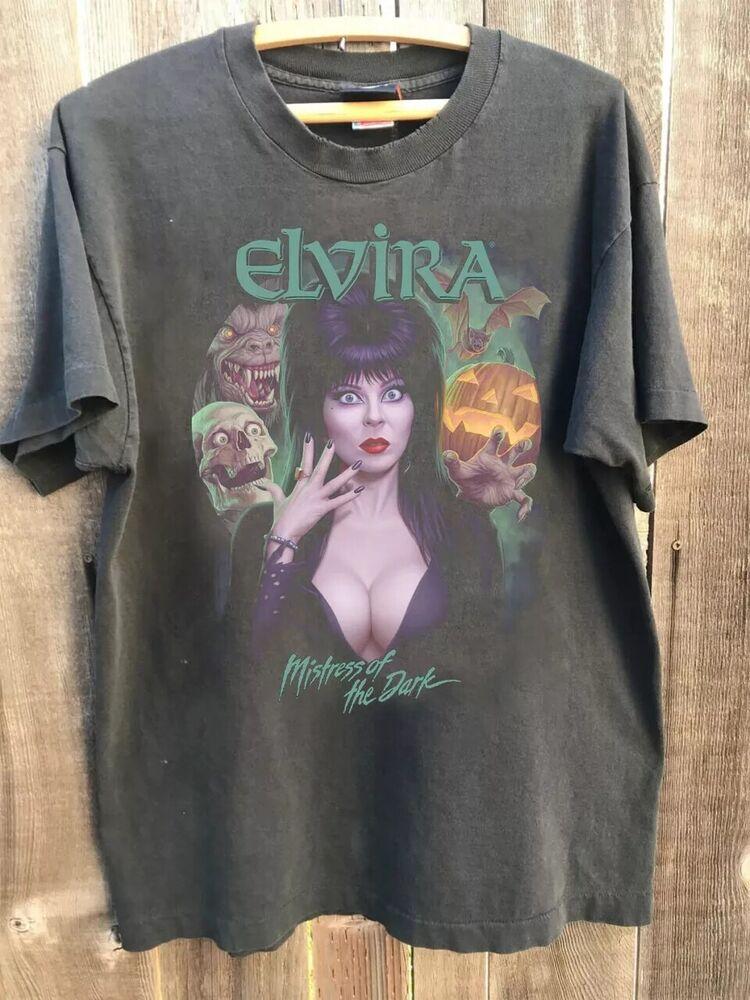 

Elvira Love You To Death Charcoal Short Sleeve Unisex T shirt Classic Style Unisex T-Shirt XXXL