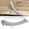 Car Inner Handle Interior Door Panel Pull Trim Right Side for BMW 3 Series 2004 2012 Gray