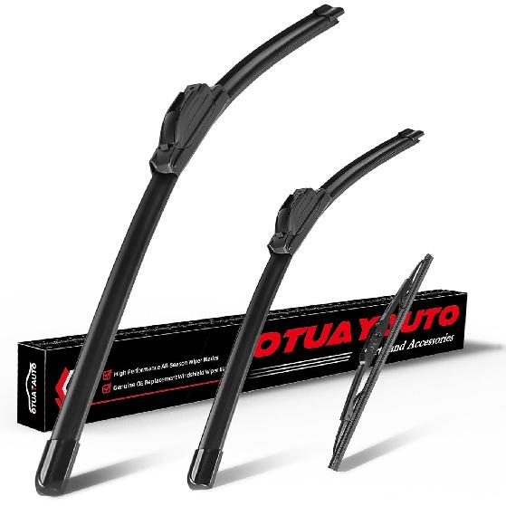 OTUAYAUTO 22"+22" Windshield Wiper Blades Replacement for Chevrolet Silverado 1500 2500 3500 1999-2006 2019-2024 Front Window Wiper Fit Factory