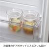 HARIO Pickle Glass Slim Full Water Capacity 800ml Transparent TGS-800-T