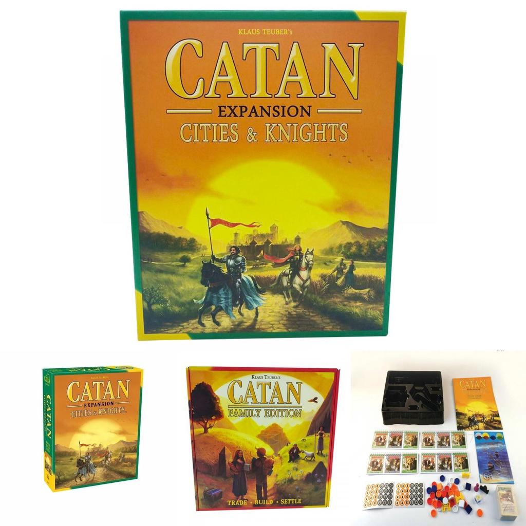 Catan Scenario Expansion Cities Knights Sea Robbers Crop Trust Engaging Family Board Game