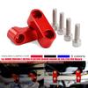 For HONDA XR650R/L XR250L/R XR230R XR400R XR600R XR 230/250/400 Motard Motorcycle Bar Riser Clamping Cap Handlebar Clamp Covers