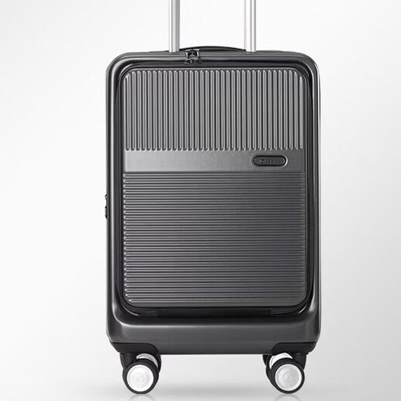 Diplomat Expandable Front-Opening Hardside Suitcase