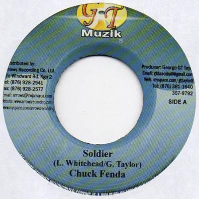 

7inch Record CHUCK FENDER - Soldier NONE G-T Muzik Jamaica Reggae, Ska & Dub Used