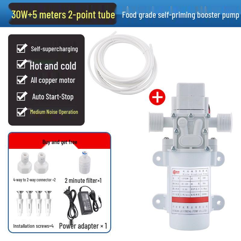 Leishi Tai Self-Priming Household Water Purifier Booster Pump - Mini Automatic Diaphragm Pump