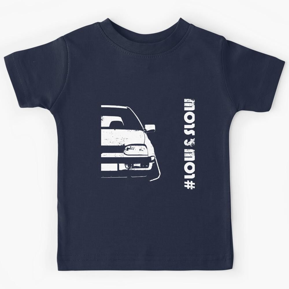 Classic low car stance tuning low and slow Kids T-Shirt 170