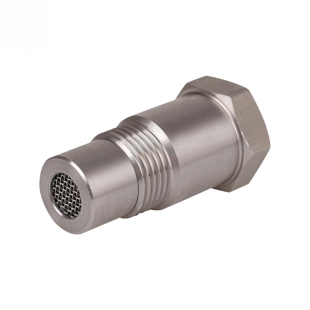 Automotive sensor filter for Oxygen sensor connector Silver adapter extension screw in stock car parts