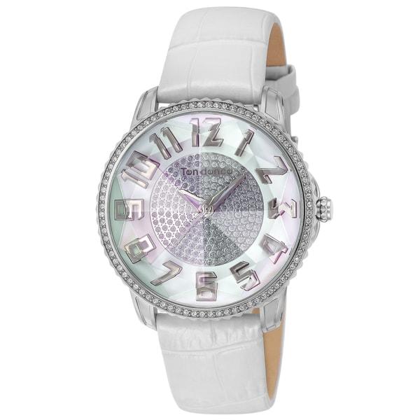 Tendence Women's Leather Strap Watch TY132007