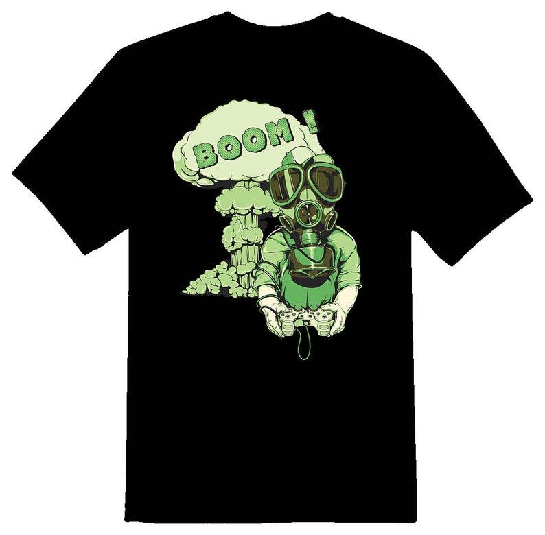Boom explosive gamers black tee 160