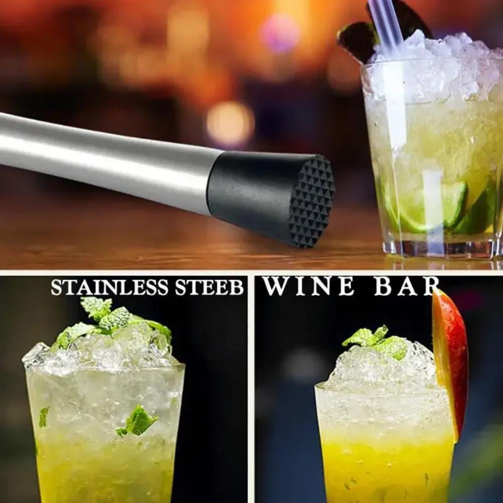 21/30CM Edelstahl Cocktail Muddler Barkeeper Werkzeug Zitronen Stampfer Eis Crusher für Mojitos Fruchtgetränke Hausküche Bar Gebrauch
