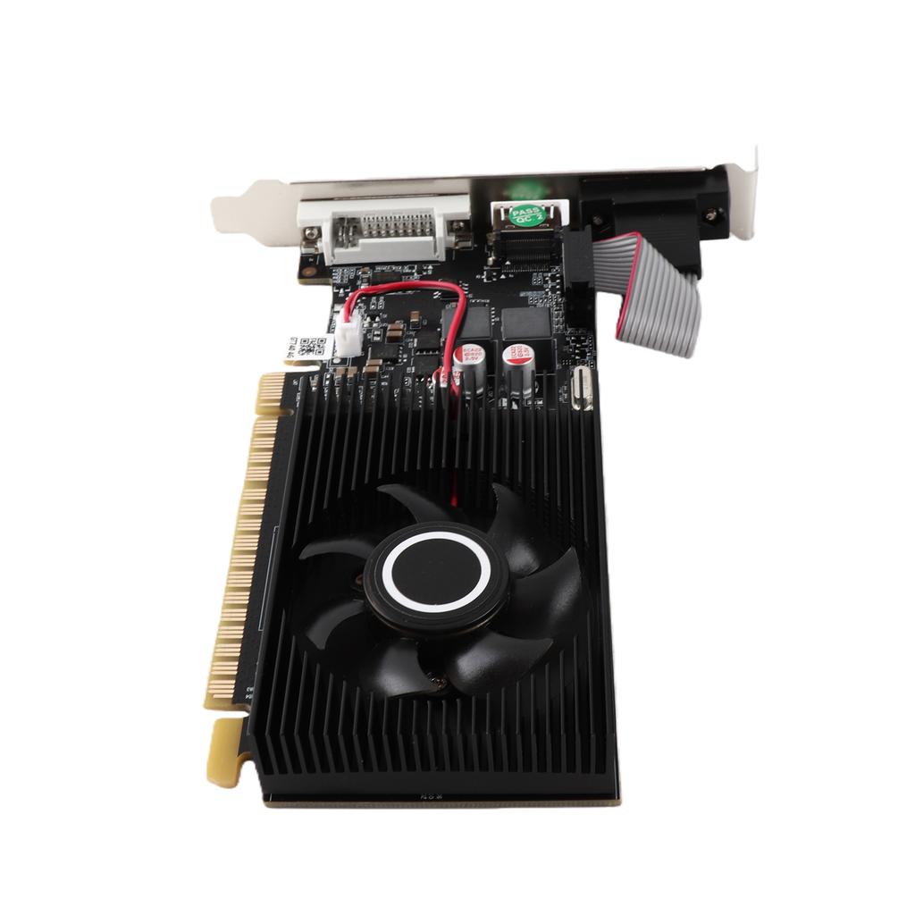 Graphics Card Discrete 4GB DDR3 High Definition Multimedia Interface VGA DVI PCI Express X8 3.0 for Desktop Computer