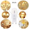 G9 LED Bulb 3W SMD2835 220V, Warm White / Cold White Non-dimmable, Flicker-Free for Crystal Chandelier, Direct Replace 30W Halogen Lamp Home Lighting