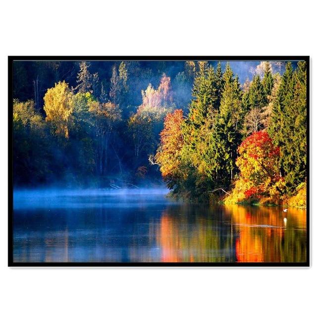 Malowanie diamentami Gwiaździste niebo Inkrustowane lasy Domek Haft krzyżykowy Malowane kwiaty z kamieni szlachetnych