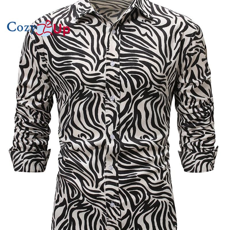 

Уютная мужская хипстерская рубашка с длинным рукавом и принтом на пуговицах для выпускного вечера XXL слоновая кость