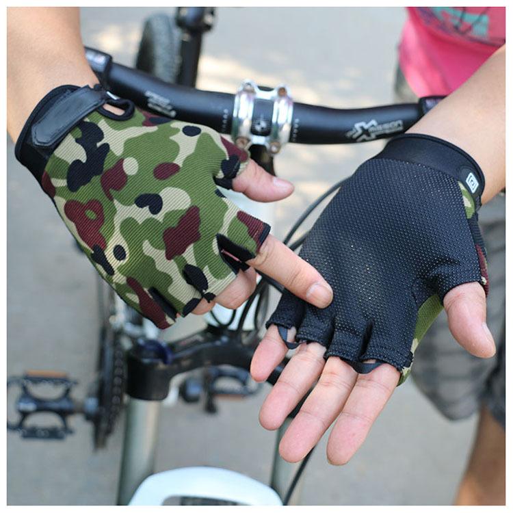 Spring and Summer Outdoor Cycling Gloves Driving Thin Sunshade Tactics for Men and Women Fitness Half Finger Gloves