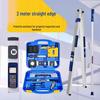 2m Aluminum Alloy Digital Spirit Level - High Precision, Thickened Design for Decoration & House Inspection