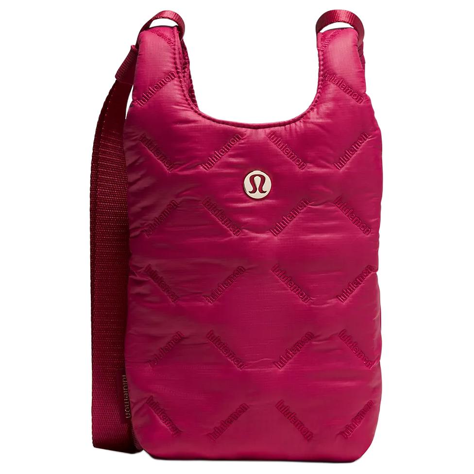 Lululemon 1L Solid Design Nylon Crossbody Bag Women bags Red LW9FXPS-021363 Red