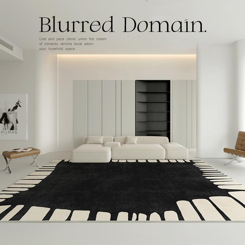 

Light Luxury French Style Carpets Home Decoration Living Room Rugs Large Area Bedroom Bedside Carpet Study Balcony Lounge Rug 80x120cm