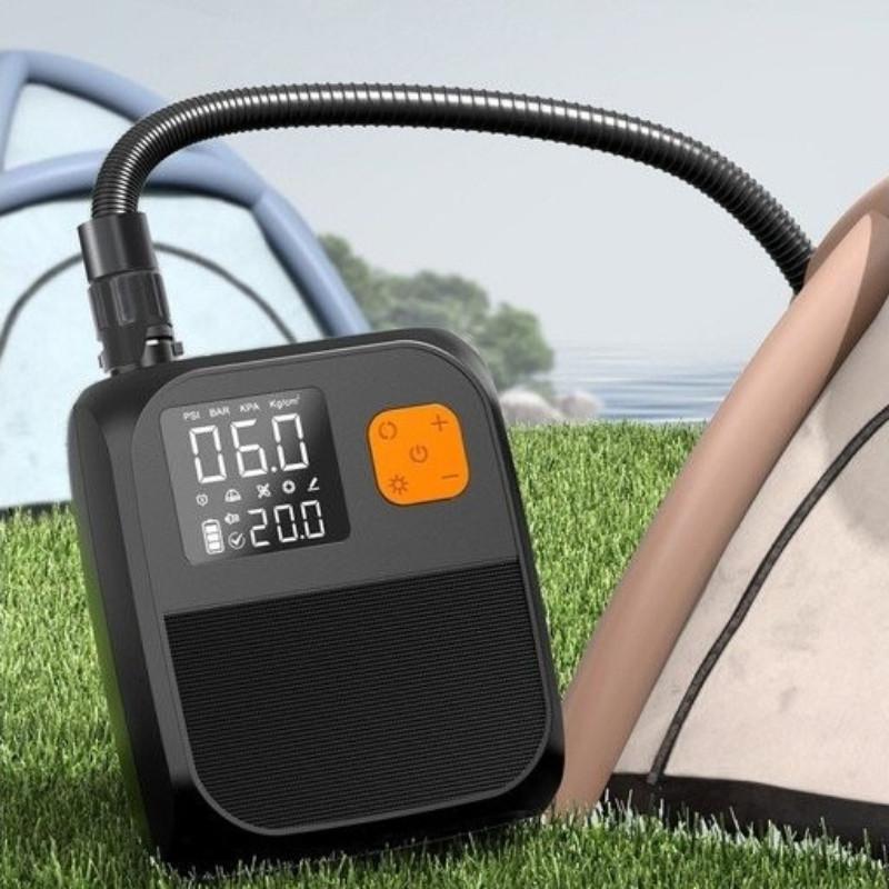 SUP Pulp Board Kayaking Wireless Air Pump Outdoor Portable Electric Car Air Pump Intelligent Inflatable Outdoor Tent