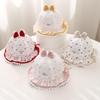 Spring 2026 Baby Girl Lace Bow Sun Hat