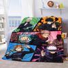 Jujutsu Kaisen Coperta Plaid Morbida Calda Accogliente per Divano Letto Leggera Decorazione per la Casa -QJY