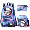 Anime Cosplay Large Capacity Bookbag Backpack Cartoon Laptop Unisex Students Boys Girls School Bag Travel Rucksack Outdoor Bag