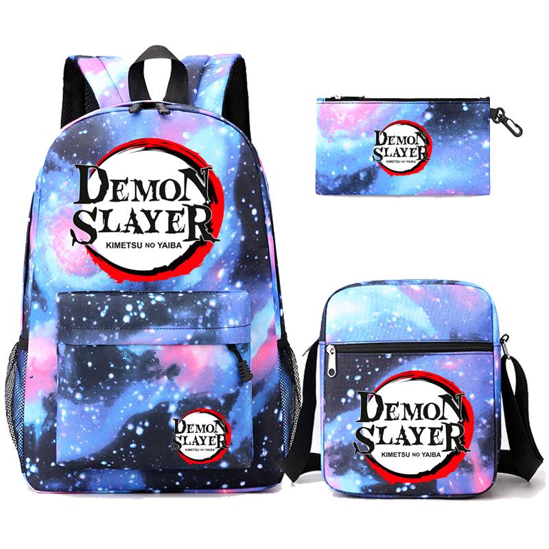 Anime Cosplay Velkokapacitní Bookbag Batoh Kreslený Laptop Unisex Studenti Chlapci Dívky Školní taška Cestovní ruksak Outdoorová taška