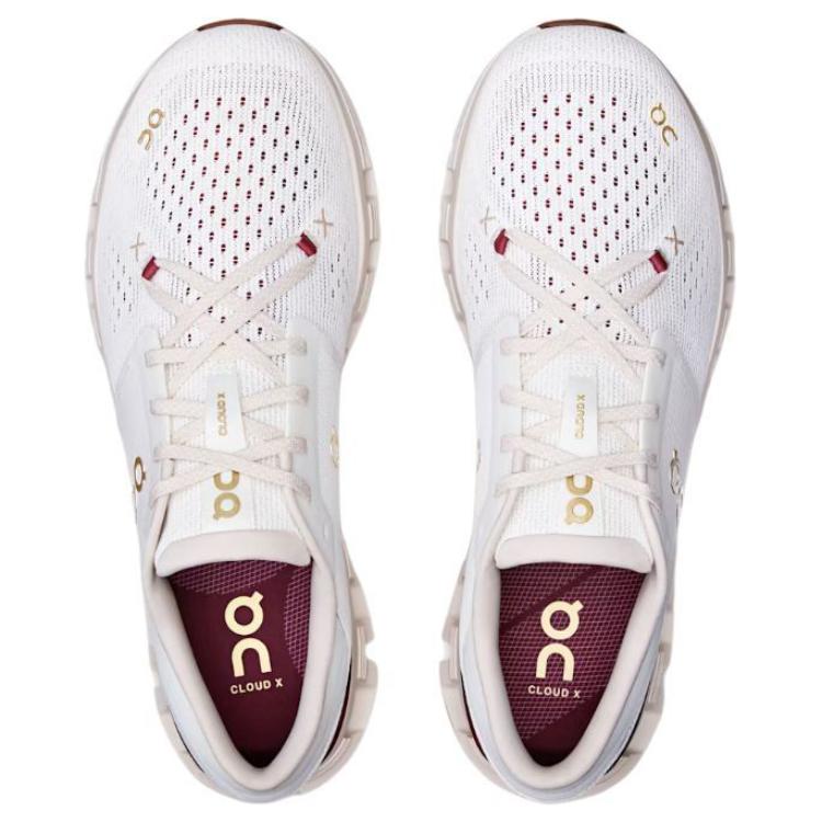 Cloud X 4 On 'Pearl Ivory' Sneakers 3MF10752734