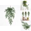 Nástěnná umělá rostlina Epipremnum Aureum s realistickou liánou Mandragora pro domácí dekoraci a kancelářské použití