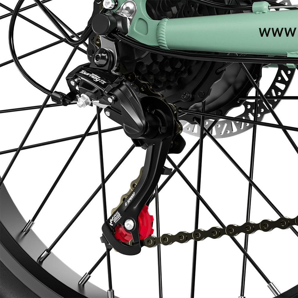 JOOBIKE JOO1 Adult Electric Bike 2000W Motor 48V17.5AH Removable Battery 26*3.0 Inch Fat Tire Urban Commuting E-Bike for City Street Daily Use